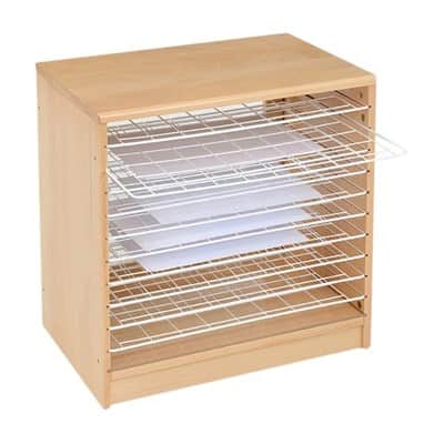 מתקן יבוש מעץ אשור | 10 מגשים