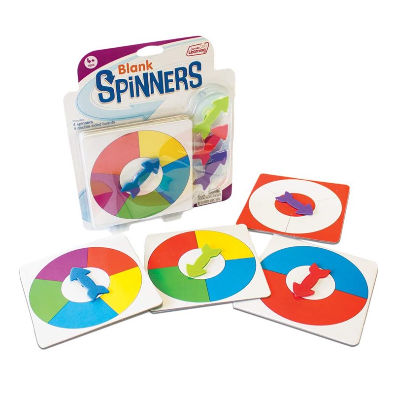 חייגן צבעים  | Junior Learning Blank Spinners Educational Action Games
