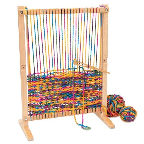 נול | ערכת מלאכה ואריגה מעץ