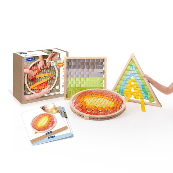 נול - 3 מסגרות גיאומטריות גדולות מעץ