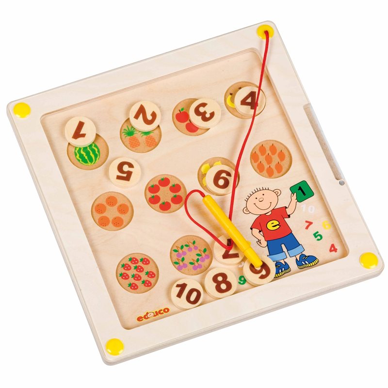לוח מיומנות מוטורית - ספירת פירות 522939 Educo