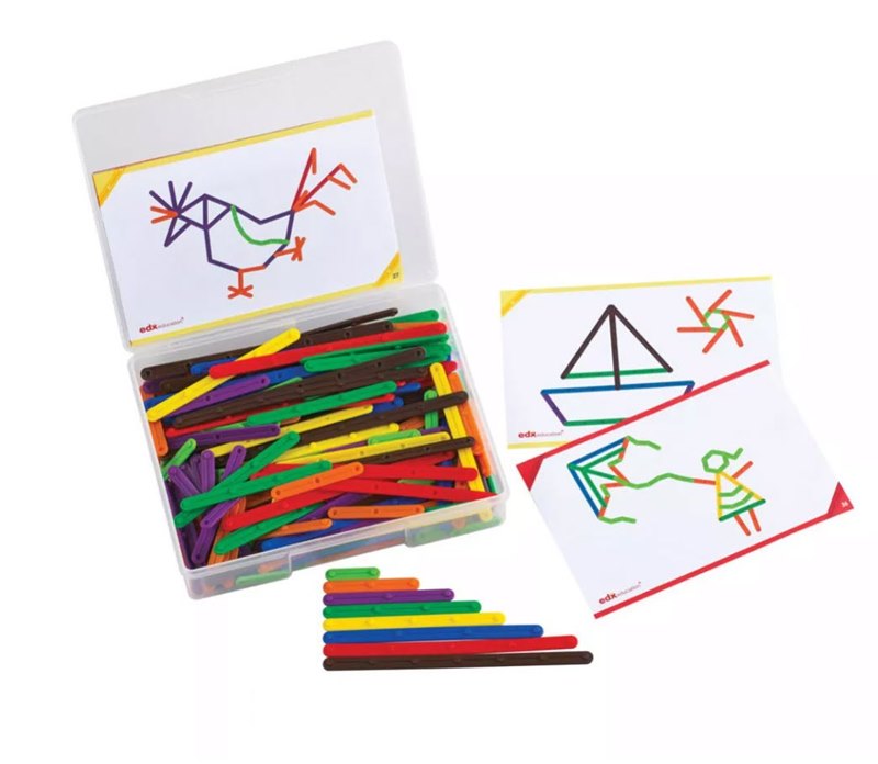 מארז מוטות גמישים 400 יח' EDX