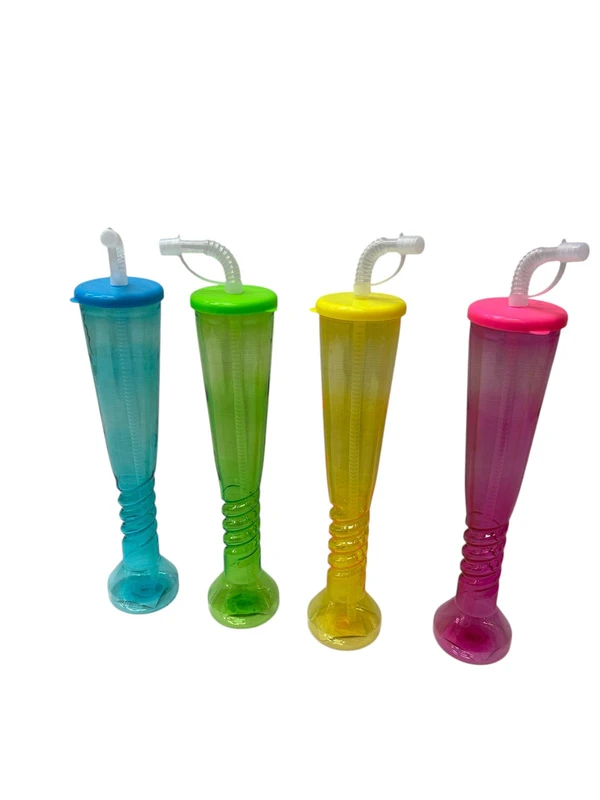 בקבוק ברד צבעוני + קש