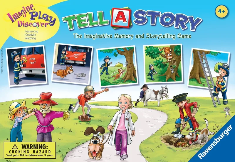 ספר לי סיפור - משחק לפיתוח השפה והדמיון