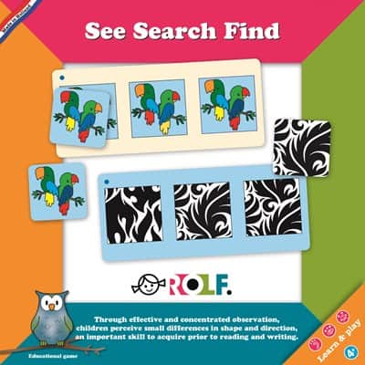 משחק חפש ומצא  See Search Find  Rolf 299.5009