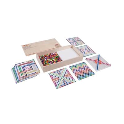 522808 משחק חרוזים לפי דגם