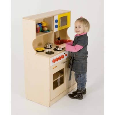 מטבח מרכזי מעץ ליבנה 009417