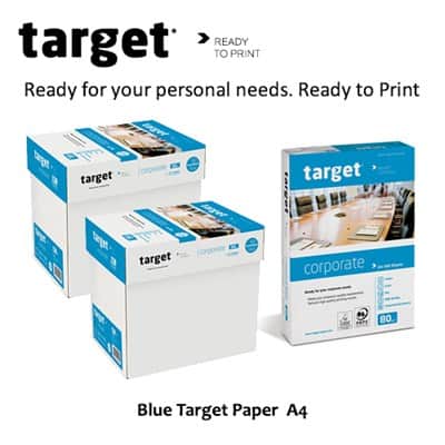 קרטון נייר ציור איכותי |  TARGET A4 80 g White office paper