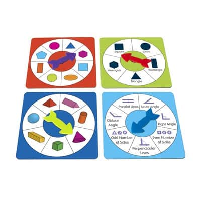 Junior Learning Shape Spinners Educational Action Games3