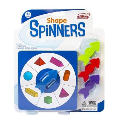 Junior Learning Shape Spinners Educational Action Games2