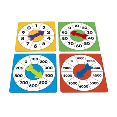 Place Value Spinners Educational Action 23