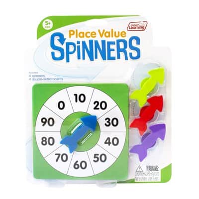 Place Value Spinners Educational Action 22