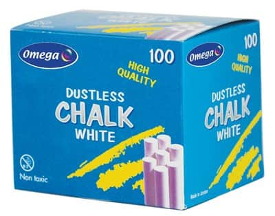 גיר לבן 100 יח' | אומגה