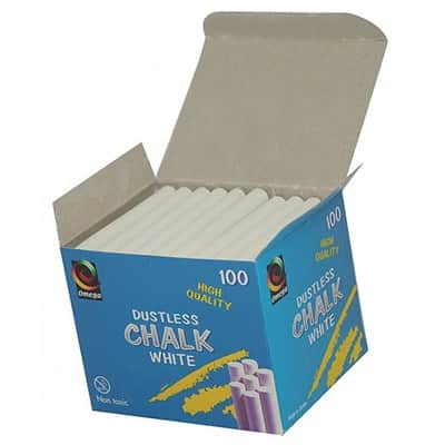 גיר לבן 100 יח 1