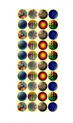 מדבקות פרוצס איכותי 20 דפים | 21*90 מ"מ