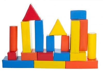 סט' קוביות ספוג מצופות שימשונית | 20 יח'