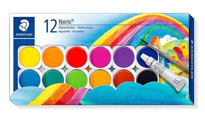צבעי מים נוריס 12 יח' Staedtler