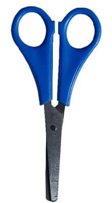 מספריים פשוטות לילדים "5.5 סרגל