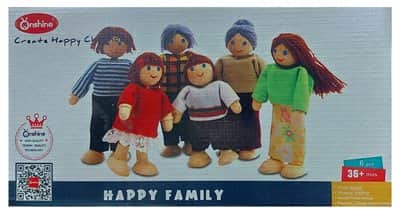 סט משפחה מיני מעץ
