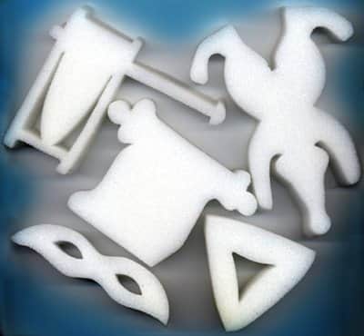 חותמות ספוג סמלי פורים כמות : 10 פריטים