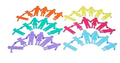 דמויות צבעוני שקוף לשולחן אור