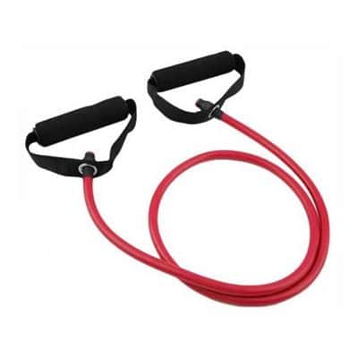 גומי מתיחה - גומיית התנגדות כושר עם ידיות מרופדות