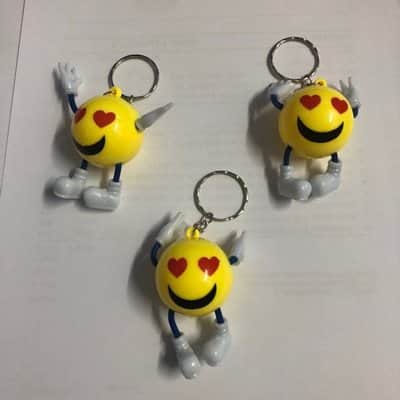 מחזיק מפתחות סמיילי - Price per unit