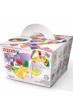 מארז הפסקת אוכל - קורנפלקס עם חלב וניל