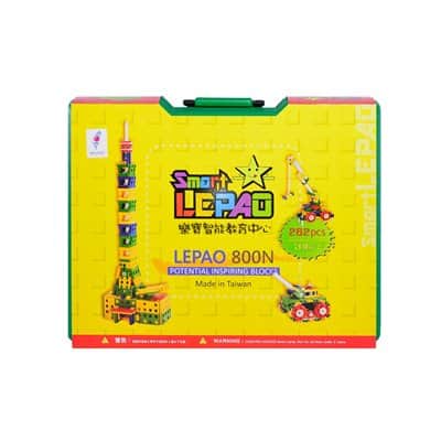 משחק לייזי מקורי 262 חלקים  מזוודה LEPAO גולן לגן