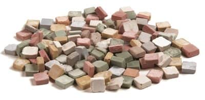 פסיפס אבן מרובע קטן 1 ק"ג