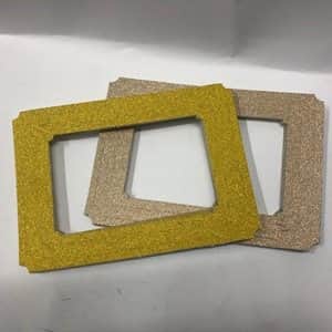 מסגרת תמונה מקרטון נצנצים במארז 20 יחידות