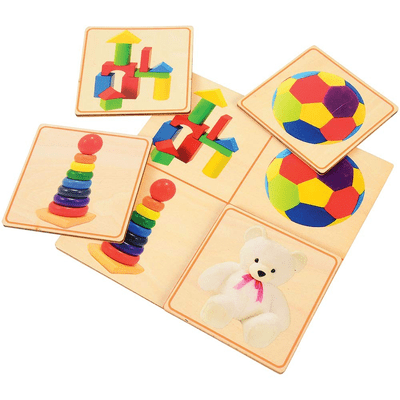 משחק לוטו טף מעץ לקטנים