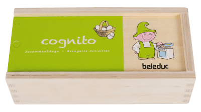 Cognito פאזל זיהוי רצף פעילויות מעץ beleduc