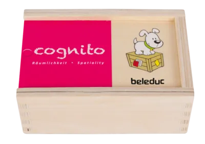 Cognito משחק תפיסה מרחבית מעץ beleduc