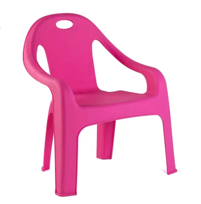 כסא לילדים עשוי פלסטיק קשיח ועמיד