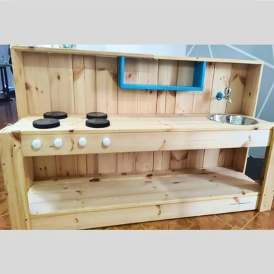 מטבחון עץ לחצר 160 ס"מ