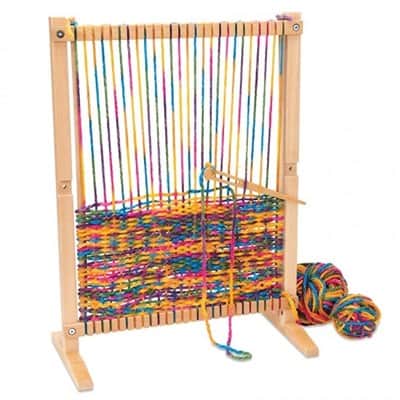 נול | ערכת מלאכה ואריגה מעץ