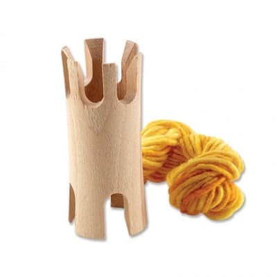 סריגה מגדל  | סליל עץ לסרוג