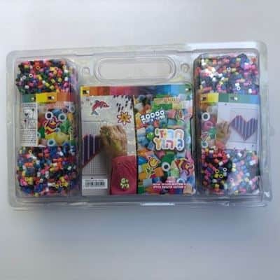 ערכת יצירה 10000 חרוזי גיהוץ עם 4 לוחות ו 4 דגמים