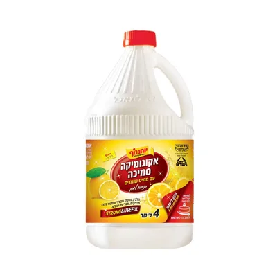 אקונומיקה סמיכה עם ממיס שומנים בניחוח לימון